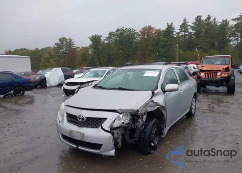 2010 Toyota Corolla Le z USA, uszkodzony, nr VIN 2T1BU4EE1AC263713